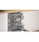 Lave-vaisselle tout intégrable BOSCH SMV6EDX00E SER6 - 13 couverts - Induction - L60cm - 42dB - Classe B - Blanc