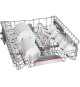 Lave-vaisselle tout intégrable BOSCH SMV6EDX00E SER6 - 13 couverts - Induction - L60cm - 42dB - Classe B - Blanc