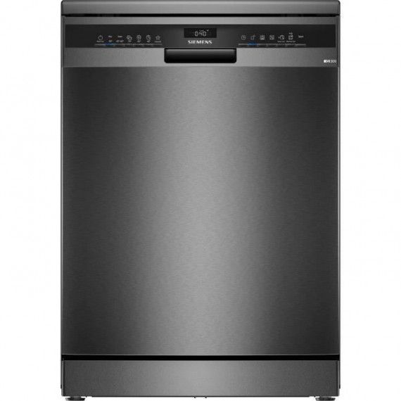 Lave-vaisselle pose libre SIEMENS SN23EC03ME iQ300 - 14 couverts - Induction - L60cm - 42dB - Noir