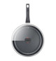 TEFAL B5543202 EASY COOK & CLEAN Sauteuse 24 cm avec couvercle, anti adhésif tous feux sauf induction, fabriqué en Franc