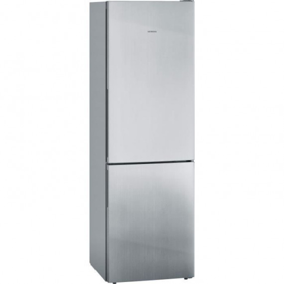 SIEMENS - Réfrigérateur combiné pose-libre IQ500 inox-easyclean -Vol.total: 308l - réfrigérateur: 214l -congélateur: 94l - Lo…