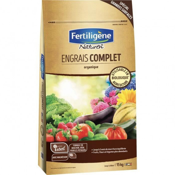 NATUREN Engrais Complet Organique - 15kg