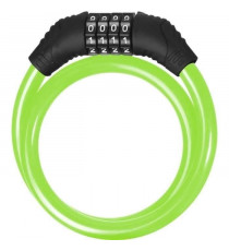 Antivol trottinette et vélo - BEEPER - Câble 60 cm - Code 4 chiffres - Vert