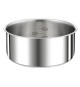 TEFAL L8982904 INGENIO PREFERENCE Casserole 18 cm, inox, poignée vendue séparément, tous feux dont induction