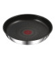 TEFAL L9730402 INGENIO PREFERENCE Poele 24 cm, inox, antiadhésif, poignée vendue séparément, tous feux dont induction