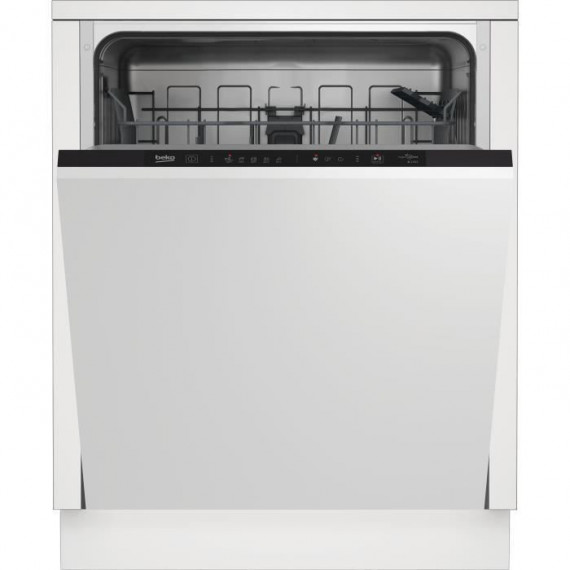Lave-vaisselle encastrable BEKO BLVI73F - 13 couverts - L60cm - 46 dB -  Gris