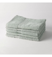 TODAY Essential - Lot de 5 draps de bain 70x130 cm 100% Coton coloris céladon