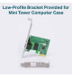 Carte réseau PCI - TP-LINK - 32-bit PCI Express/1 10/100/1000 Mbps - RJ45 port - TG-3468
