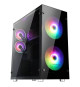 ABKONCORE BOITIER PC R850 Sync - rétro éclairage RGB - Noir - Verre trempé - Format E-ATX (ABKO-RMS-850-SYNC-200F)