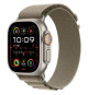 Apple Watch Ultra 2 GPS + Cellular- 49mm - Boîtier Titanium - Bracelet Olive Alpine Loop - Medium