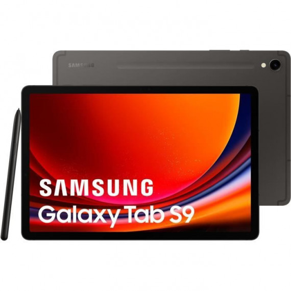 Tablette Tactile - SAMSUNG - Galaxy Tab S9 - 11 - RAM 12Go - 256 Go  - Anthracite - S Pen inclus