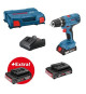 Perceuse-visseuse Bosch Professional GSR 18V-21 + 3 batteries 2,0Ah + chargeur GAL 18V-20  - 0615990L88