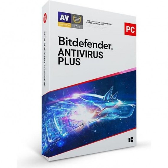 Bitdefender Antivirus Plus 2022 - 3 PC  2 ans