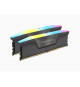Mémoire RAM - CORSAIR - Vengeance RGB DDR5 - 32GB 2x16GB DIMM - 5200 MHz - 1,25V - Gris (CMH32GX5M2B5200Z40K)