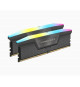 Mémoire RAM - CORSAIR - Vengeance RGB DDR5 - 32GB 2x16GB DIMM - 5600 MHz - 1,25V - Gris (CMH32GX5M2B5600Z36K)