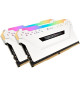 Corsair Vengeance RGB PRO Series 16 Go (2x 8 Go) DDR4 3600 MHz CL18 - Kit Dual Channel 2 barrettes de RAM DDR4 PC4-28800 -
