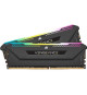 Mémoire RAM - CORSAIR - Vengeance RGB Pro SL DDR4 - 16GB 2x8GB DIMM - 3200 MHz  - 1.35V - Noir (CMH16GX4M2E3200C)