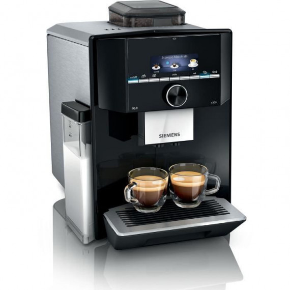 Machine expresso broyeur automatique - SIEMENS - EQ9 S300 - TI923309RW - Bac a grains 290g - Carafe a lait - Réservoir eau 2,3l