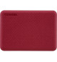 Disque dur externe - TOSHIBA - Canvio Advance - 2 To - Rouge