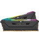 Mémoire RAM - CORSAIR - Vengeance RGB Pro SL DDR4 - 32GB 2x16GB DIMM - 3600 MHz  - 1.35V - Noir (CMH32GX4M2Z3600C)