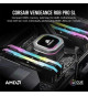 Mémoire RAM - CORSAIR - Vengeance RGB Pro SL DDR4 - 32GB 2x16GB DIMM - 3600 MHz  - 1.35V - Noir (CMH32GX4M2Z3600C)