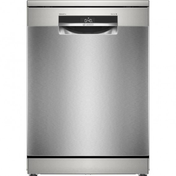 Lave-vaisselle pose libre BOSCH SMS6EDI06E SER6 - 13 couverts - Induction - L60cm - 42dB - Gris Inox