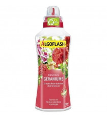 Engrais Géraniums et Toutes Fleurs de Balcon - ALGOFLASH NATURASOL - 750 mL