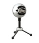 Microphone USB Blue Snowball pour Enregistrement, Streaming, Podcast, Gaming sur PC et Mac - Aluminium