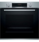 Four multifonction pyrolyse Encastrable BOSCH - HRA574BS0 - Vol: 71l - 8 modes de cuisson - H:59,5cm/L:59,4cm/P:54,8cm - Inox