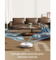 Dreame D10s - Aspirateur Robot Laveur 2 en 1 - Navigation LDS - 5000 Pa - Cartographie Laser - Automnomie 280 min