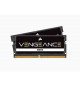 Mémoire RAM - CORSAIR - Vengeance DDR5 - 16GB 2x8GB SODIMM - 4800 MHz - 1,1V - Noir (CMSX16GX5M2A4800C40)