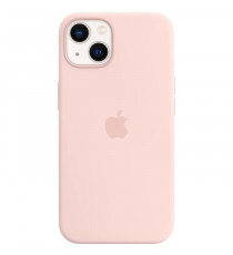 Coque APPLE iPhone 13 silicone Chalk Pink