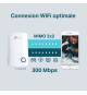 Répéteur WiFi - TP-LINK - Amplificateur WiFi N300 - WiFi Extender, WiFi Booster - 1 Port Ethernet - TL-WA850RE