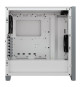 CORSAIR Boîtier PC 4000D Airflow - Moyen Tour - Verre trempé - Blanc (CC9011201WW)
