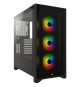 CORSAIR Boîtier PC iCUE 4000X RGB - Moyen Tour - Verre trempé - Noir (CC9011204WW)