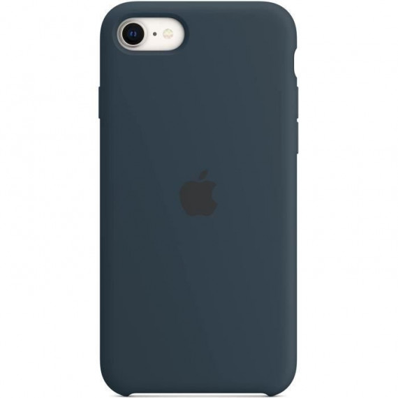 Coque APPLE iPhone SE silicone - Abyss Blue