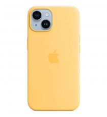 Coque APPLE iPhone 14 silicone Sunglow