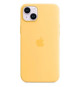Coque APPLE iPhone 14 Plus silicone Sunglow