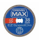Disque dé découpe haute longévité EZ SpeedClic Dremel Max S456 - ø38mm pour métaux