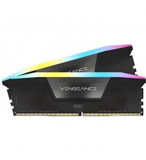 RAM - CORSAIR Vengeance RGB DDR5 - 32GB 2x16GB DIMM - 5200MHz - Unbuffered, 40-40-40-77, XMP 3.0, Black Heatspreader, RGB LED…