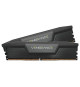 Mémoire RAM - CORSAIR - Vengeance DDR5 - 64GB 2x32GB DIMM - 5200MT/s - Optimisé pour AMD - Unbuffered - 1.25V - Noir