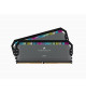 Mémoire RAM - CORSAIR - DOMINATOR PLATINUM RGB DDR5 - 32GB 2x16GB DIMM - 5200 MHz - 1,25V - Gris (CMT32GX5M2B5200Z40)