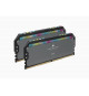 Mémoire RAM - CORSAIR - DOMINATOR PLATINUM RGB DDR5 - 32GB 2x16GB DIMM - 5200 MHz - 1,25V - Gris (CMT32GX5M2B5200Z40)