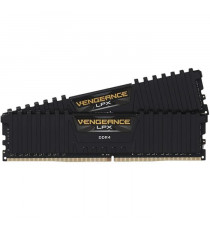 Mémoire RAM - CORSAIR - Vengeance DDR4 - 16GB 2x8GB DIMM - 3200 MHz  - 1.35V - Noir (CMK16GX4M2Z3200C)