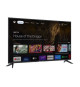 CONTINENTAL EDISON - CELED50SGUHD23B6 - TV LED 4K UHD - 50'' (127 cm) - Smart Google TV - Wifi Bluetooth - 4xHDMI - 2xUSB - Noir