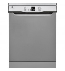 Lave-vaisselle pose libre CONTINENTAL EDISON CELV1347DS - 13 couverts - Largeur 59,8 cm - Classe E - 47 dB - silver