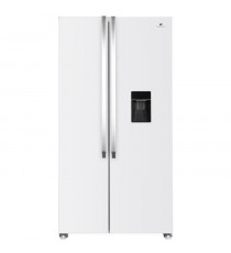 Réfrigérateur américain Continental Edison - CERA532NFW - 2 portes - 532L - L90 cm xH177 cm - Blanc