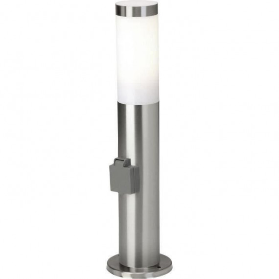 Lampe a poser LED CHORUS - BRILLIANT - Coloris acier - E27 - 1x10W