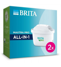 BRITA Pack de 2 cartouches filtrantes MAXTRA PRO All-in-1