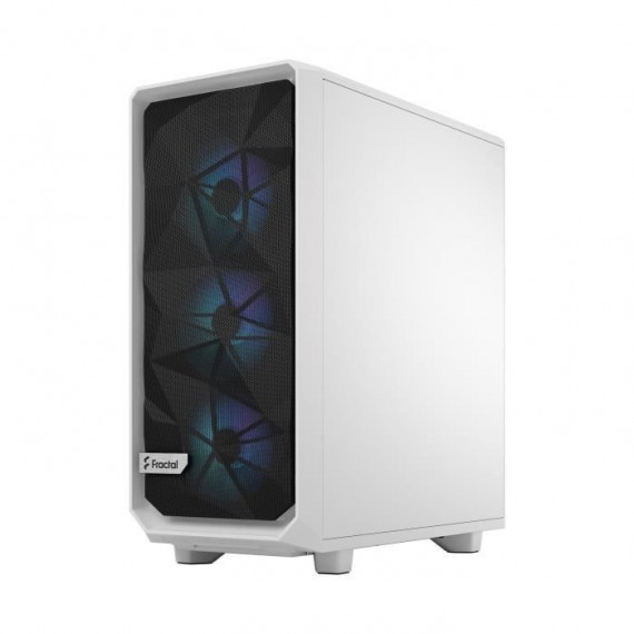 Boîtier PC FRACTAL DESIGN Meshify 2 Compact RGB White TG Clear Tint ATX